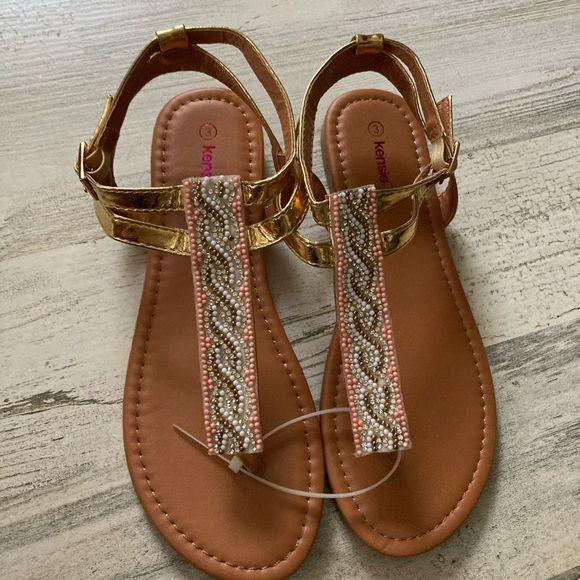 Kensie Girl sandals Size 2 NWT - Picture 1 of 8